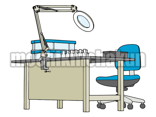 品質検査の作業テーブル-1