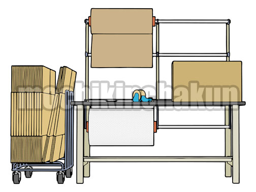 梱包作業台 