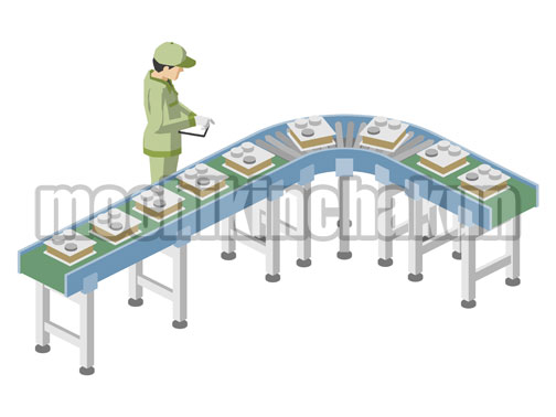 コンベアライン目視検査B（カラー）