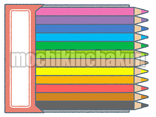 色鉛筆12色セットケース入り
